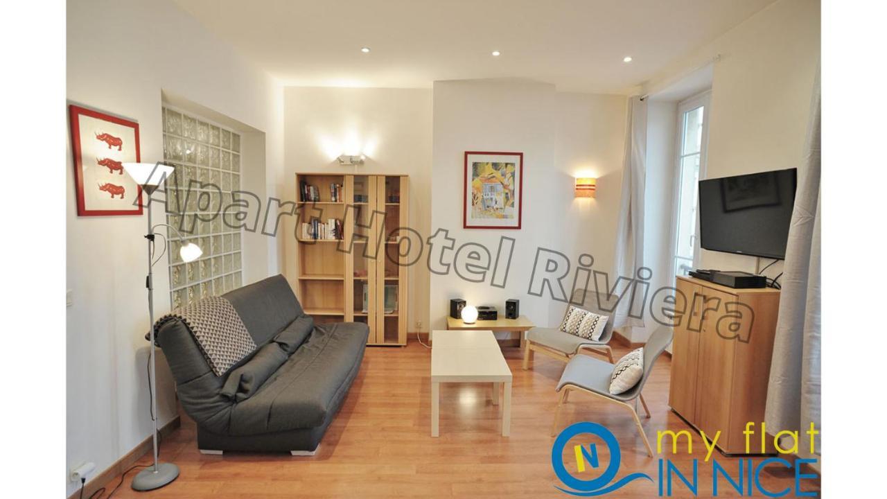 Aparthotel Riviera: Seaside Elegance on Promenade des Anglais Nice Exterior photo